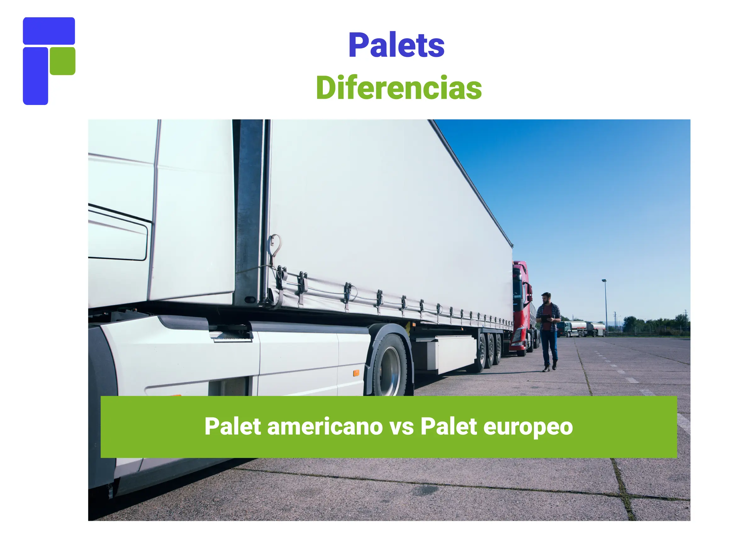 Palet americano y Palet europeo