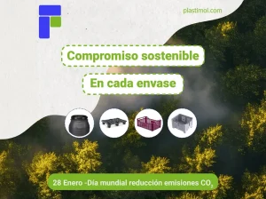 El papel del plástico en la reducción de emisiones de CO₂