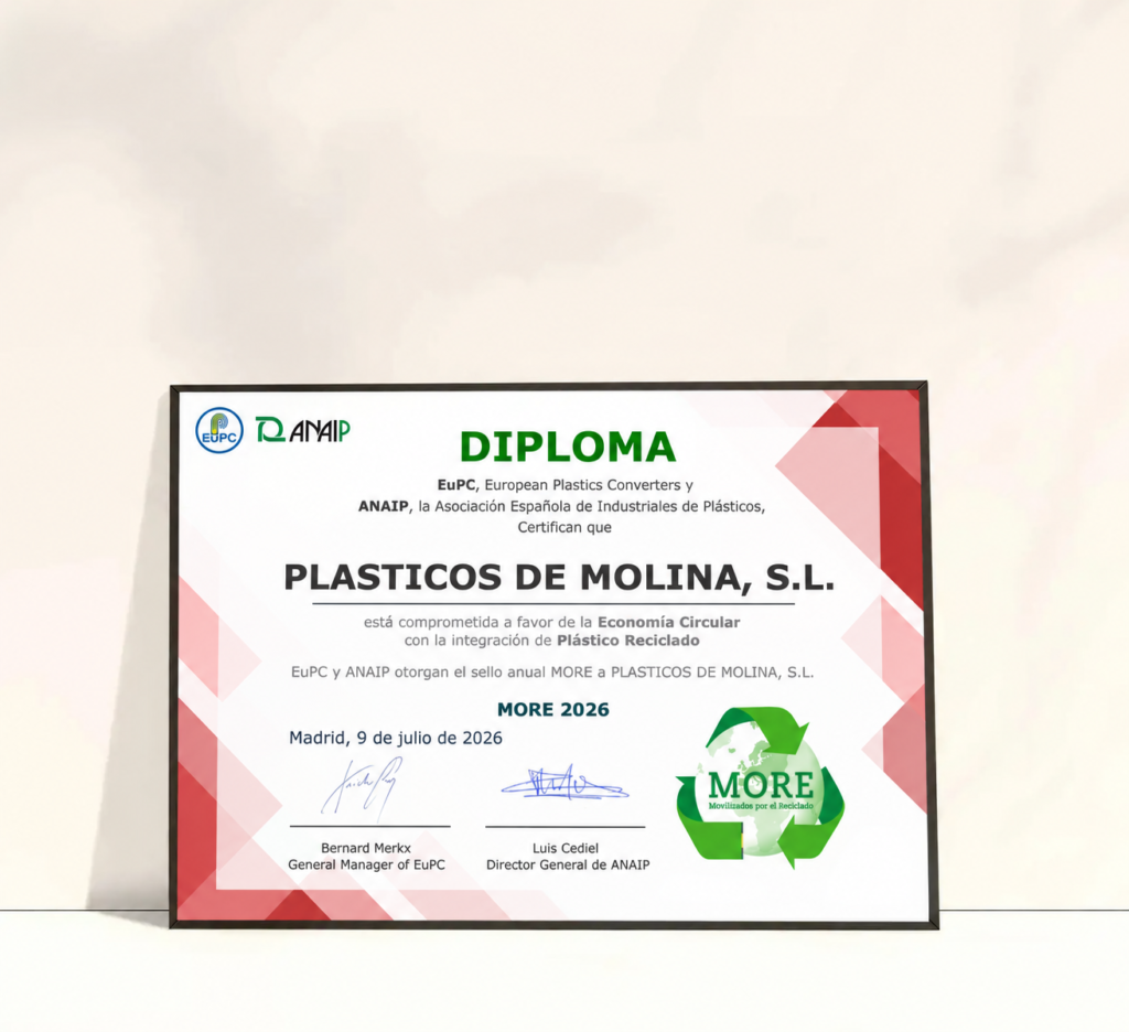 certificado more Plastimol 2026